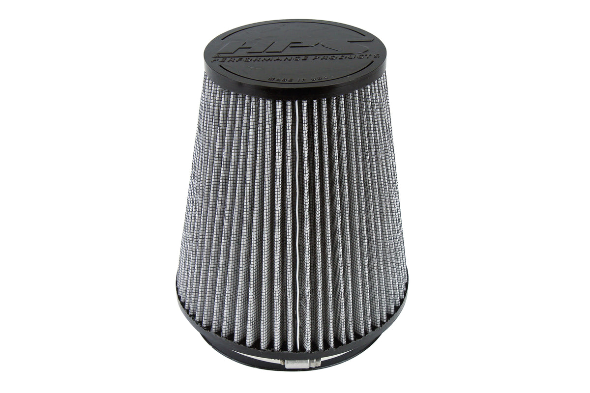 HPS Performance 6" Air Filter, 9" Length, 7.5" Base, 5" Top, HPS-4304