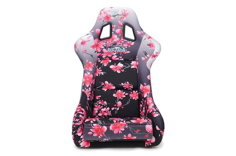 NRG Innovations FRP Sakura Japanese Blossom Edition Bucket Seat (Large) - Universal