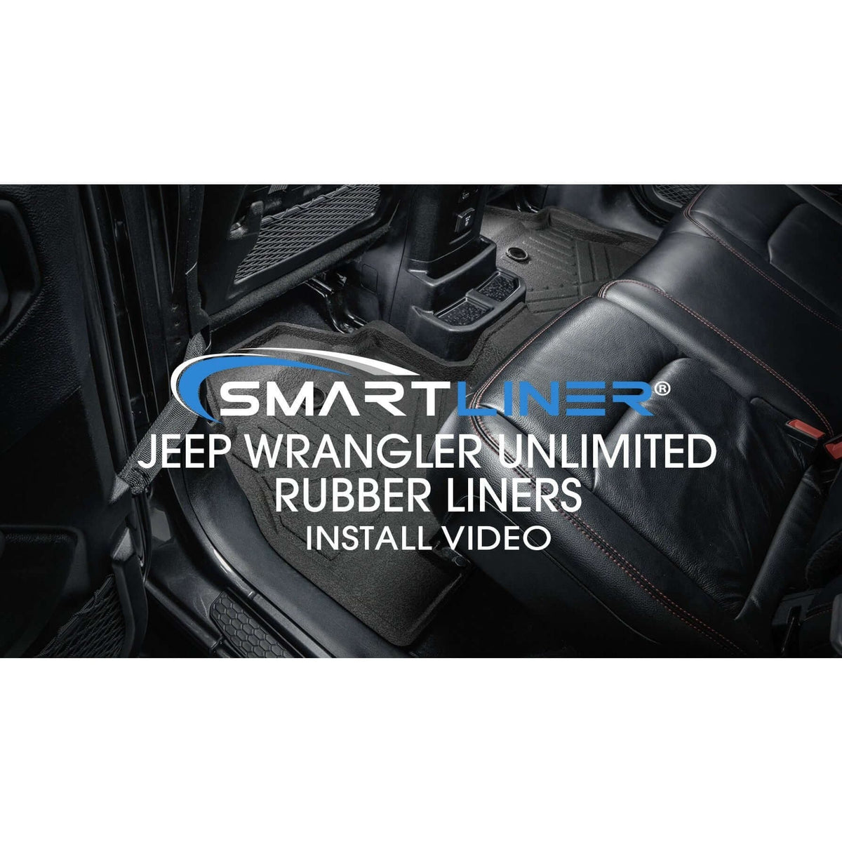 SMARTLINER Floor Liners for 2018-2024 Jeep Wrangler Unlimited