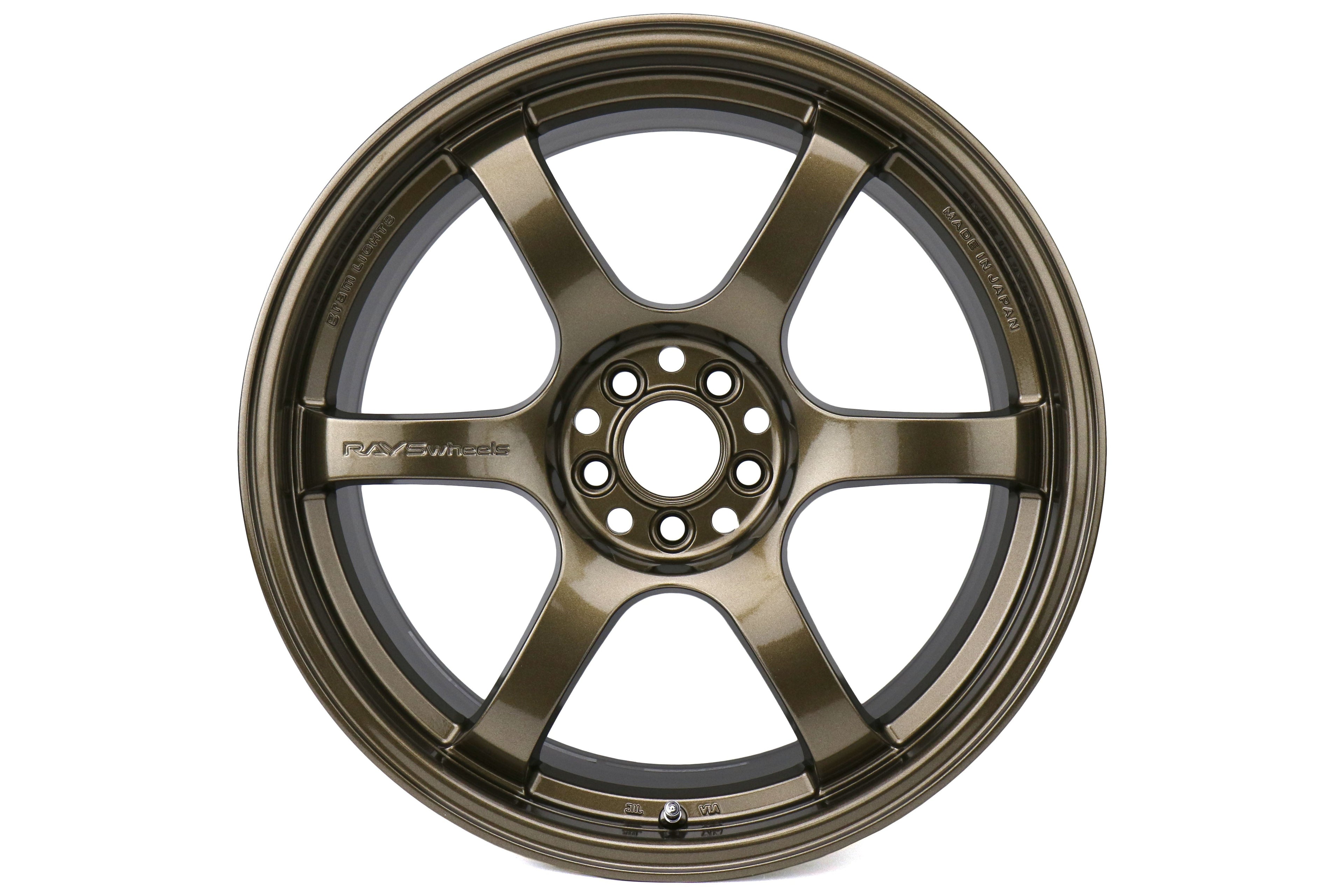 Gram Lights 57DR Almite Gold 18x9.5 +38mm 5x100 (Single Wheel) - 2013-2024 Subaru BRZ / Scion FR-S / Toyota GR86 / 2014-2018 Subaru Forester