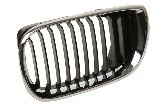 BMW E46 3-Series Grill W/ Black Slats OEM 51137030545 or 51137030546