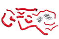 HPS Reinforced Red Silicone Radiator and Ancillary Hose Kit Coolant Volkswagen 06-08 EOS 2.0T Turbo FSI Left Hand Drive