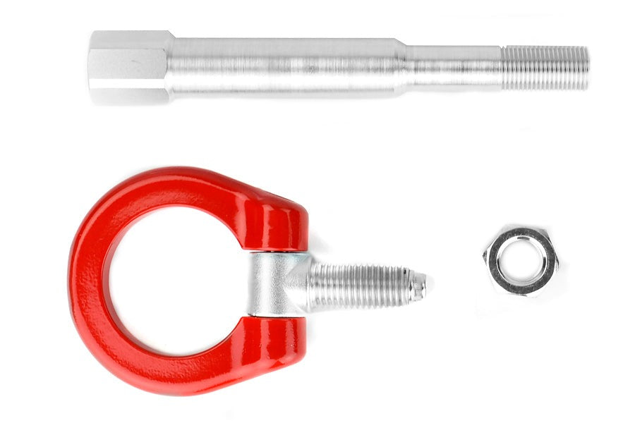 Cusco Rear Tow Hook Red - 2011-2021 Subaru STI Sedan / 2013-2016 BRZ / Scion FR-S