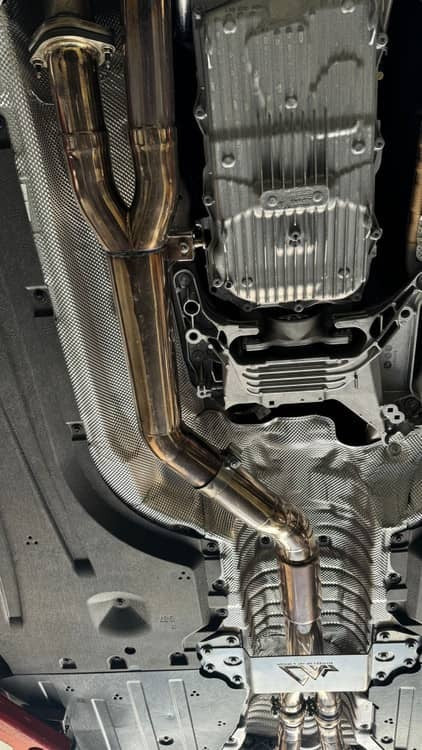 Pre Order MAD BMW G87 M2 S58 Resonated Single Midpipe (Brace Included)