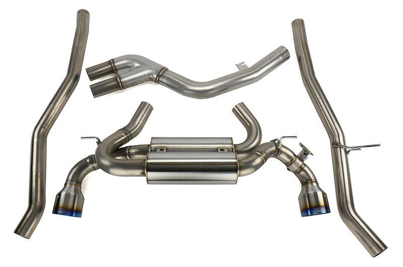 HKS Dual Muffler Catback Exhaust without OPF - 2020+ A90 Supra