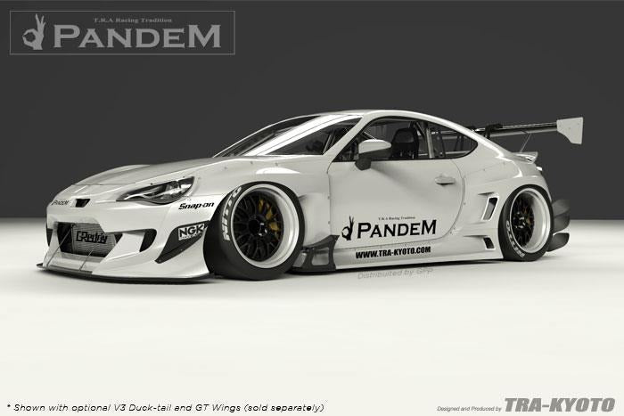 GReddy Pandem Wide Body V3 Side Skirts - 2013-2016 Scion FR-S / Subaru BRZ / Toyota 86