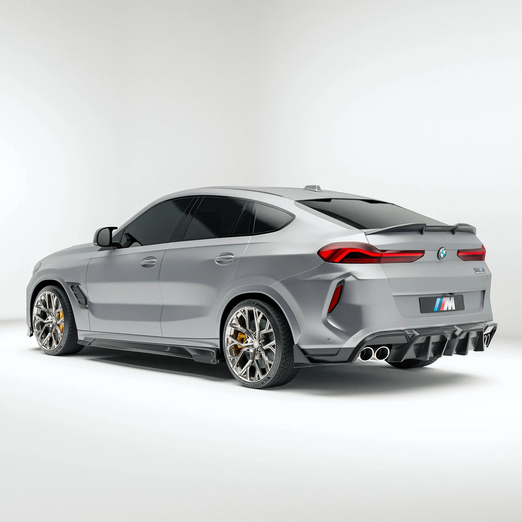 Revozport Carbon Fiber Rear Spoiler for BMW X6M F96 LCI (2023+)