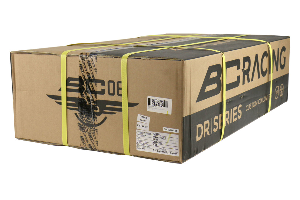 BC Racing BR Coilovers Extreme Low w/ Default Springs (16K Front / 16K Rear) - 2013-2016 Scion FR-S / 2013-2020 Subaru BRZ / 2017-2020 Toyota 86