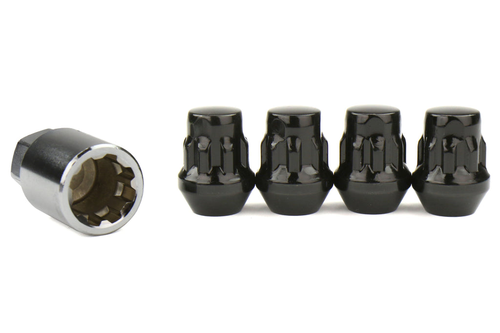 Project Kics Bull Lock Wheel Lock Set 19mm 12X1.25 Black - Universal