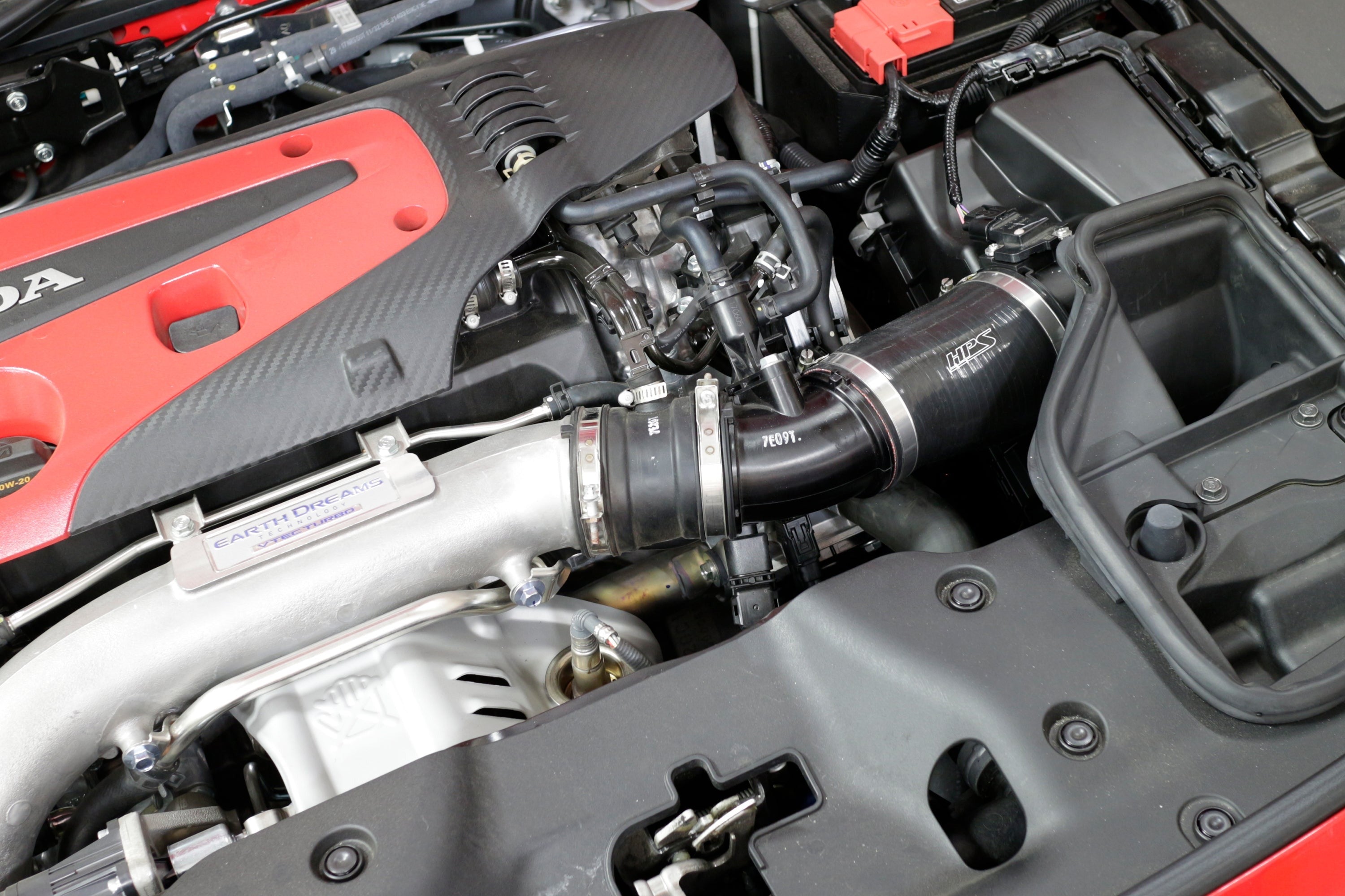HPS Silicone Post MAF Air Intake Hose Kit Honda 2017-2021 Civic Type R 2.0L Turbo, 57-1765