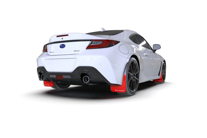 Rally Armor Red UR Mud Flap w/Black Logo - 2022-2026 Subaru BRZ / Toyota GR86