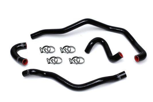 HPS Reinforced Black Silicone Heater Hose Kit Coolant BMW 01-06 E46 M3 Left Hand Drive