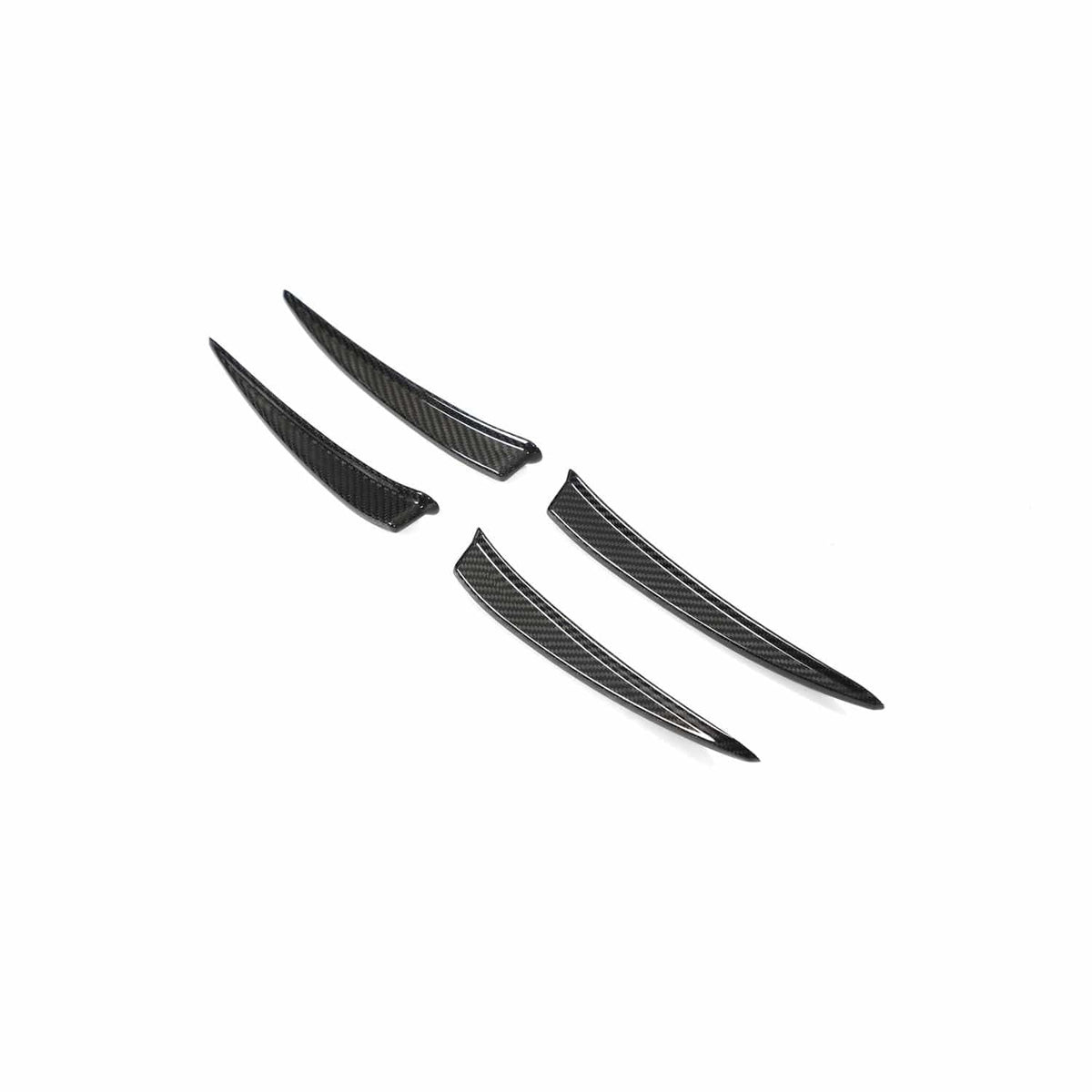 Revozport Carbon Fiber Hood Fins - BMW G87 M2