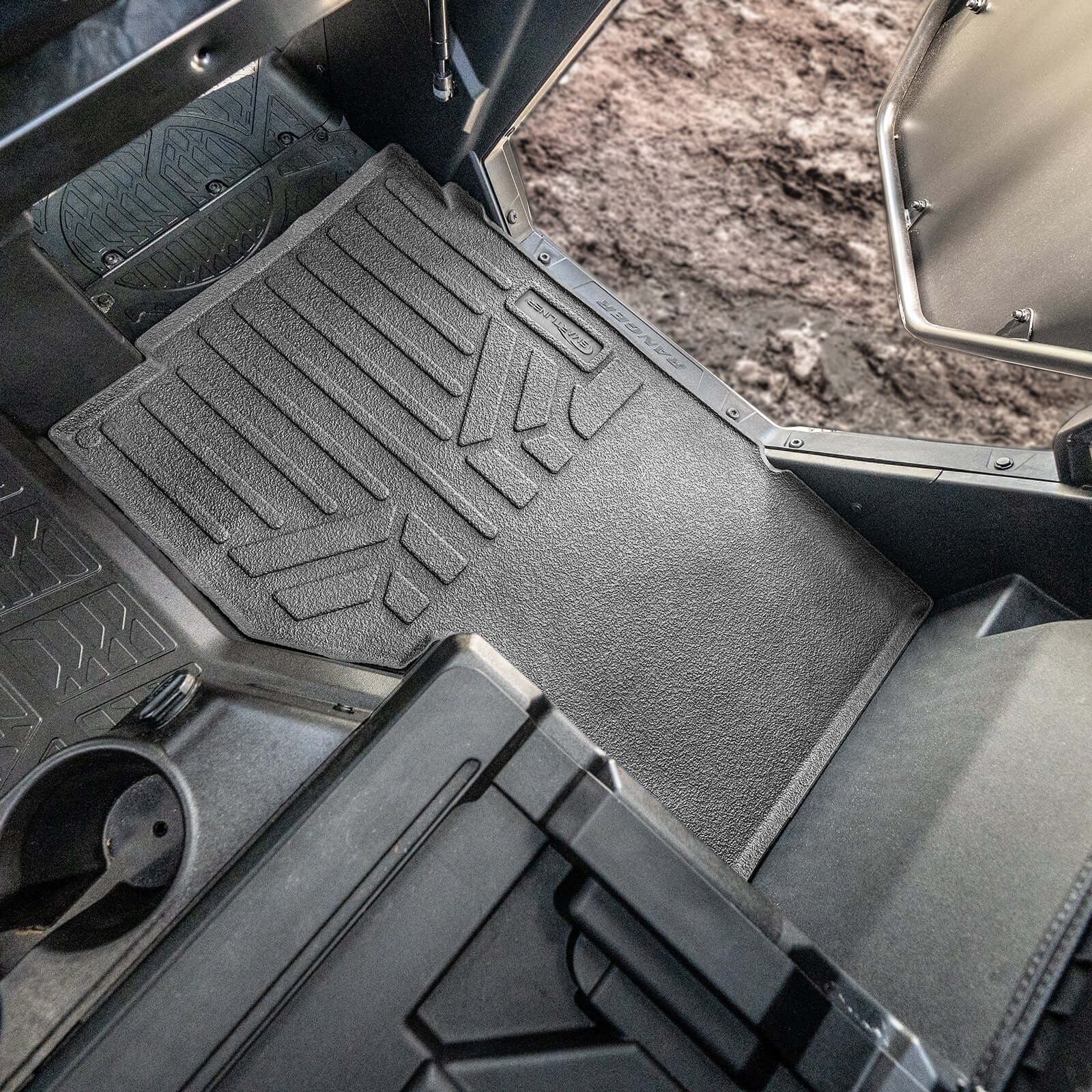 SMARTLINER OUTDOORSTM Floor Liners For 2018-2026 Polaris Ranger XP Crew 1000