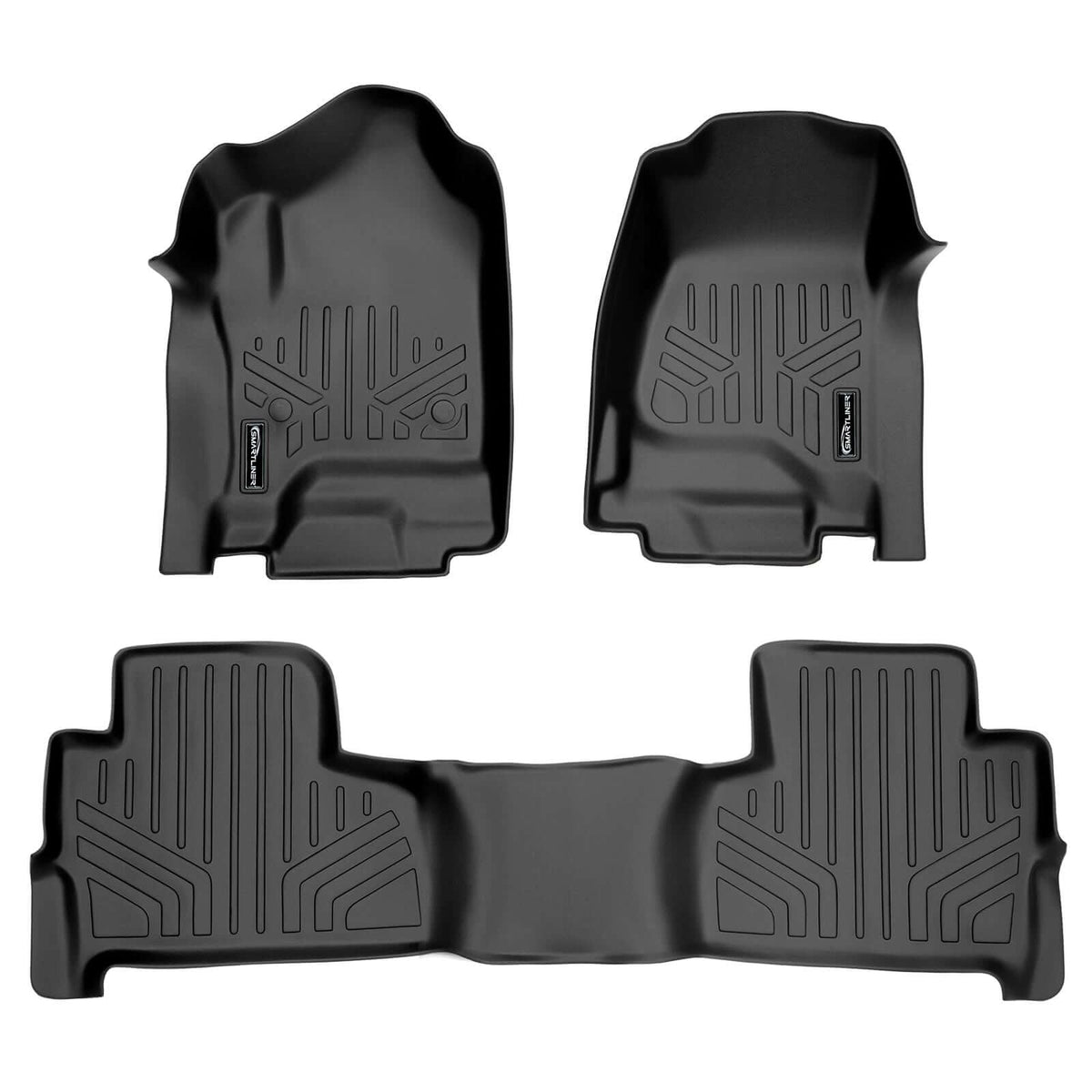 Smart TrimTM Floor Liners For 2015-2020 Chevrolet Tahoe / GMC Yukon (2nd Row Bucket)