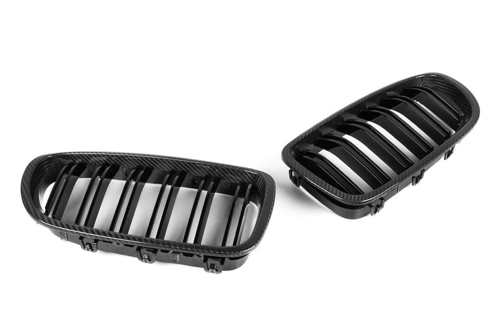 5 Series F10 Double Slat Dry Carbon Fiber Grill