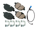BMW G01 X3 & X4 Rear Ceramic Brake Pad Set By Akebono 34216885452