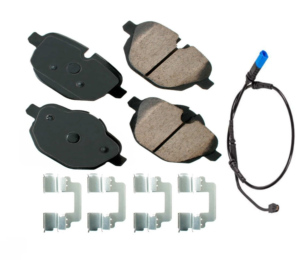 BMW G01 X3 & X4 Rear Ceramic Brake Pad Set By Akebono 34216885452
