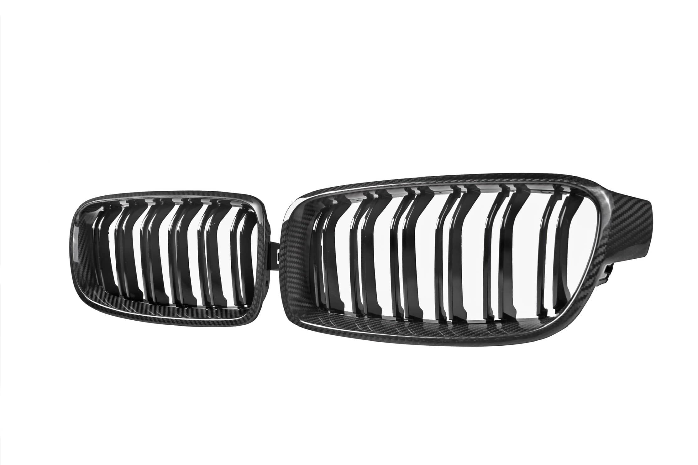 3 Series F30/F31/F35 Double Slat Dry Carbon Fiber Grill