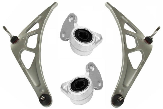 BMW E46 M3 Front Control Arm Kit By Suspensia 31122229453 & 31122229454