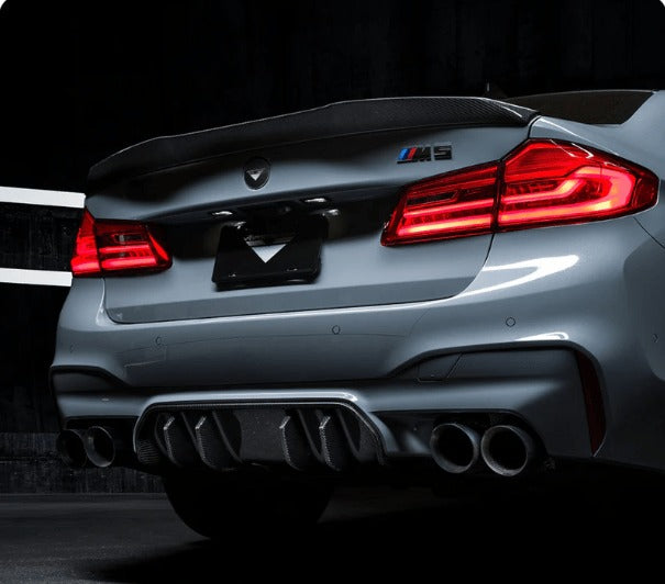 BMW F90 M5 VRS PROGRAM (2017+) VRS Aero Decklid Spoiler Carbon Fiber PP 2x2 Glossy