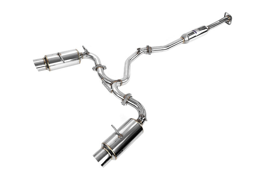 Invidia N1 Catback Exhaust - Stainless Steel Tips - 2013-2024 Scion FR-S / Subaru BRZ / Toyota 86