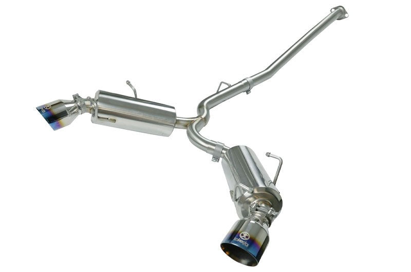 aFe Takeda 2-1/2 IN 304 Stainless Steel Cat-Back Exhaust System w/Blue Flame Tip - 2013-2016 Scion FR-S / 2013-2024 Subaru BRZ / 2017-2020 Toyota 86 / 2022-2024 GR86