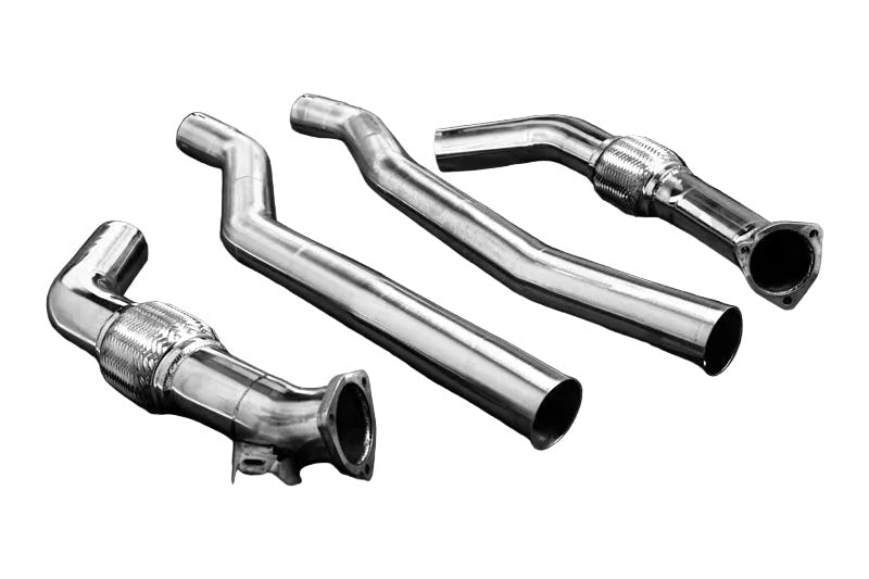 Capristo ECE Valved Exhaust w/ Carbon Tips (OE Actuators) - Audi / C8 / RS6 / RS7