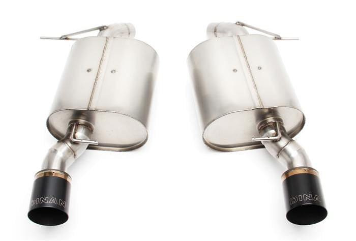 Dinan Free Flow Axle-Back Exhaust for BMW | E90 | 335i | N54 (w/o M-Tech Bumper)
