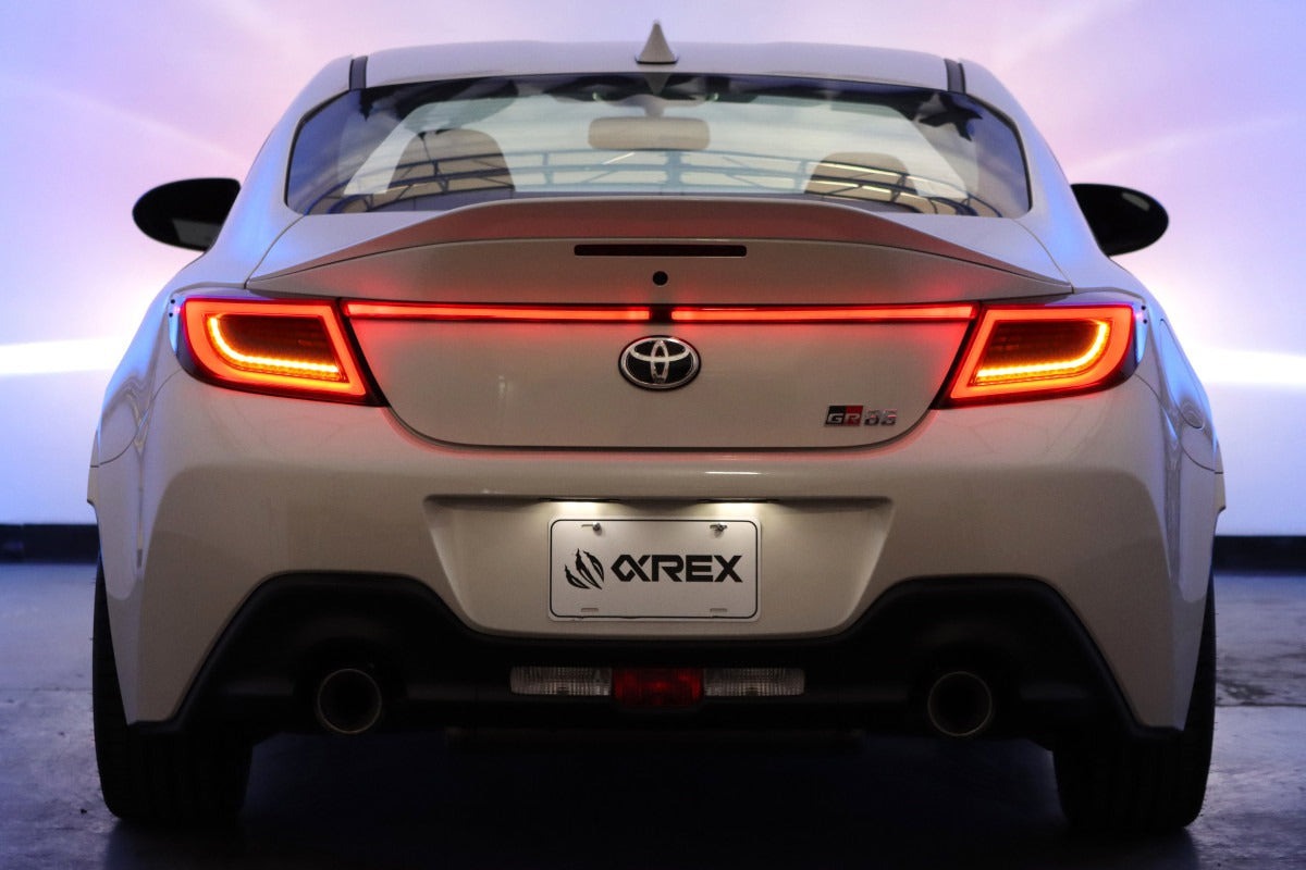 AlphaRex LUXX-Series LED Tail Lights - Vivid Red - 2022-2024 Toyota GR86 / Subaru BRZ