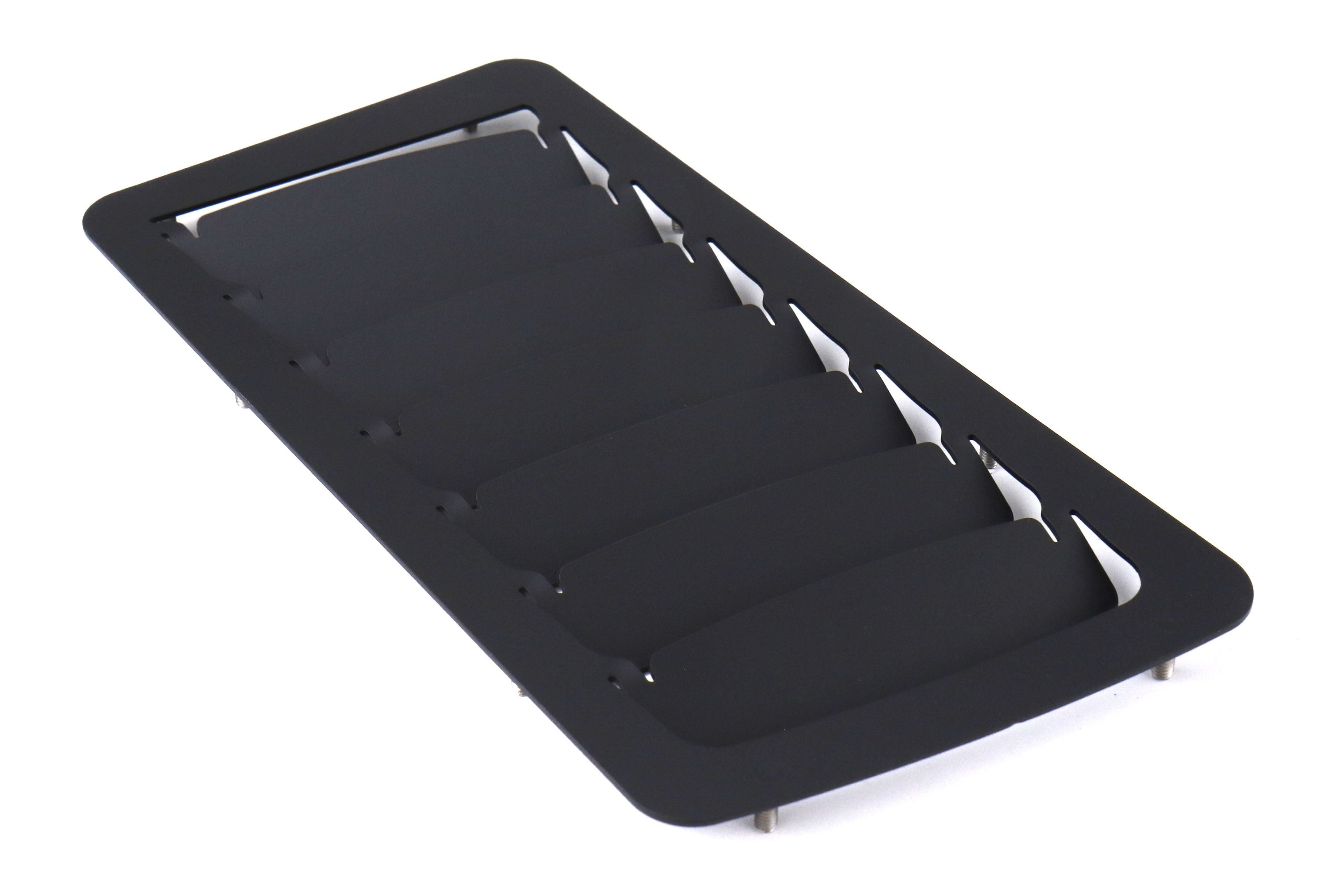 Verus Engineering Hood Louver Kit Large Louvers Only Powder Coated Black - 2013-2021 Scion FRS / Subaru BRZ / Toyota 86
