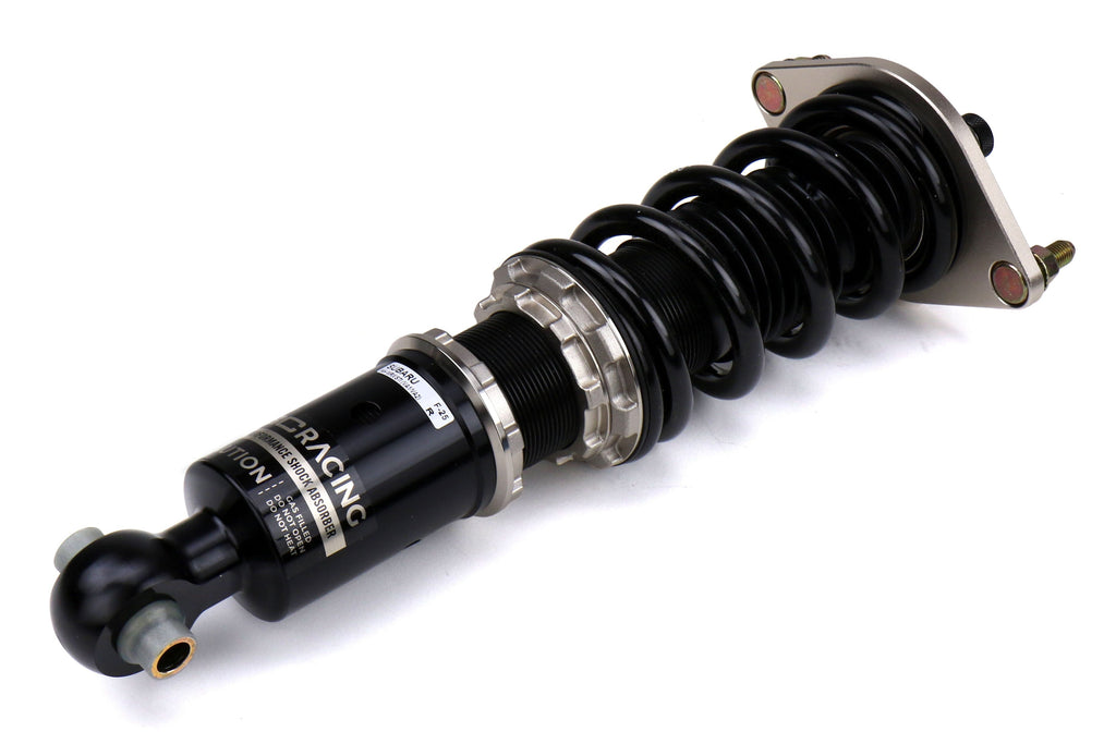 BC Racing BR Coilovers Extreme Low w/ Default Springs (9K Front / 9K Rear) - 2015-2021 Subaru WRX / STI