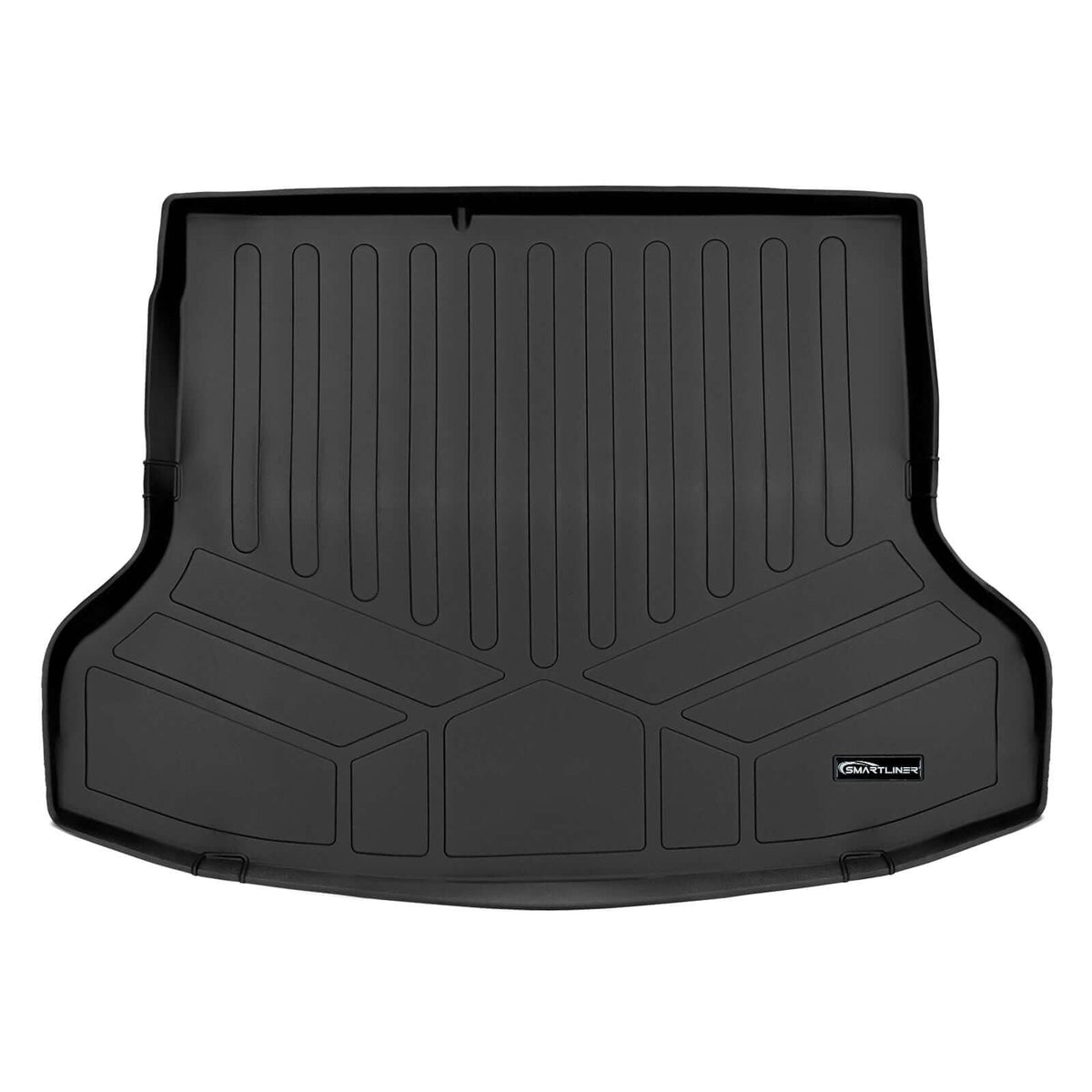 SMARTLINER Floor Liners for 2019-2022 Hyundai Ioniq Hybrid Blue Trim no Subwoofer in Cargo Area (Does Not Fit Electric Models)