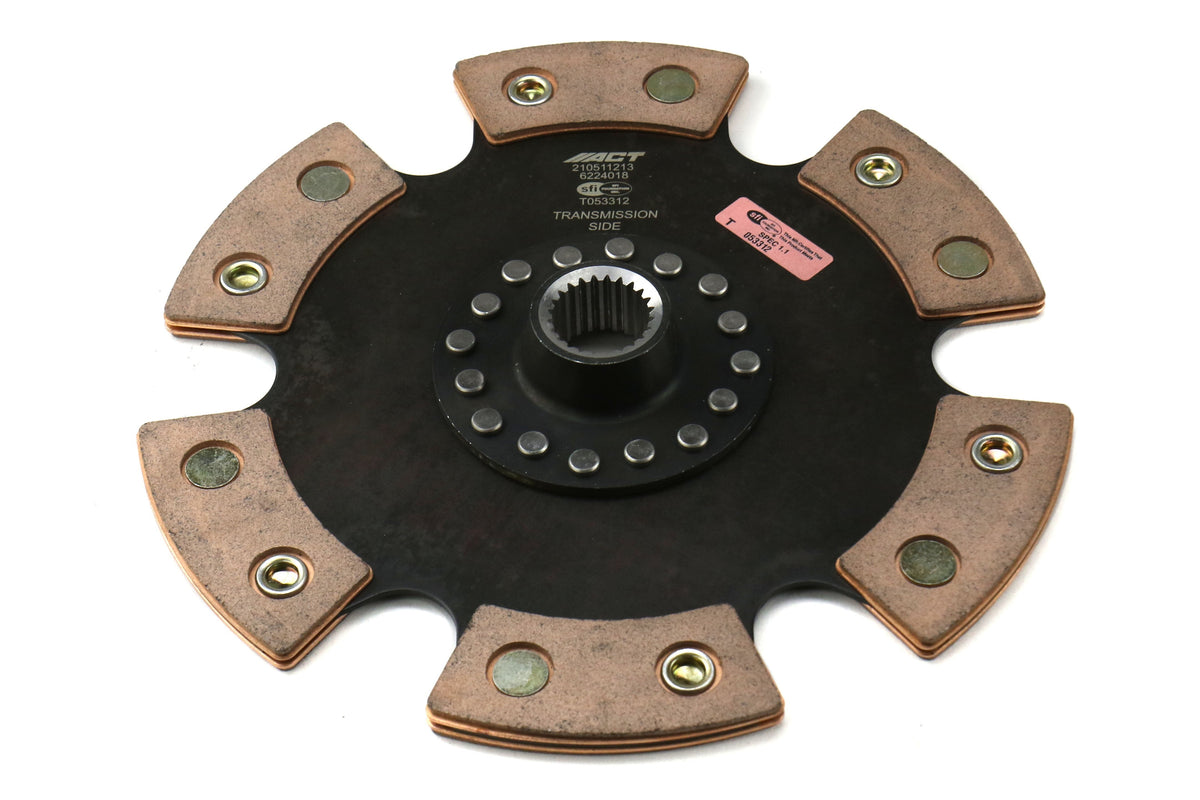 ACT Heavy Duty Solid 6-Puck Disc Clutch Kit Prolite Flywheel Included - 2013-2016 Scion FR-S / 2013-2020 Subaru BRZ / 2017-2020 Toyota 86