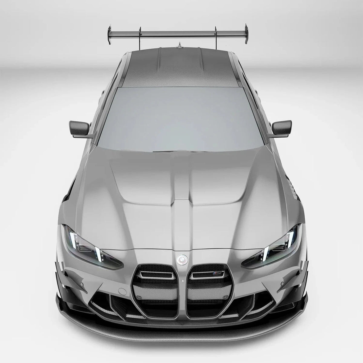 Revozport Carbon Fiber Front Splitter for BMW G87 M2 G80 G81 M3 G82 G83