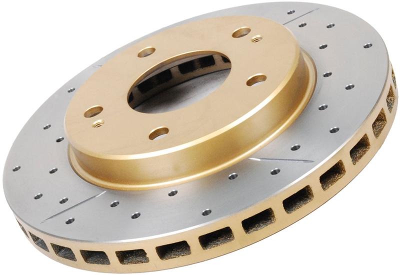 DBA 08-17 STI / 2017-2020 BRZ w/Perf. Pkg. Rear Dual-Drilled Street Series Rotor