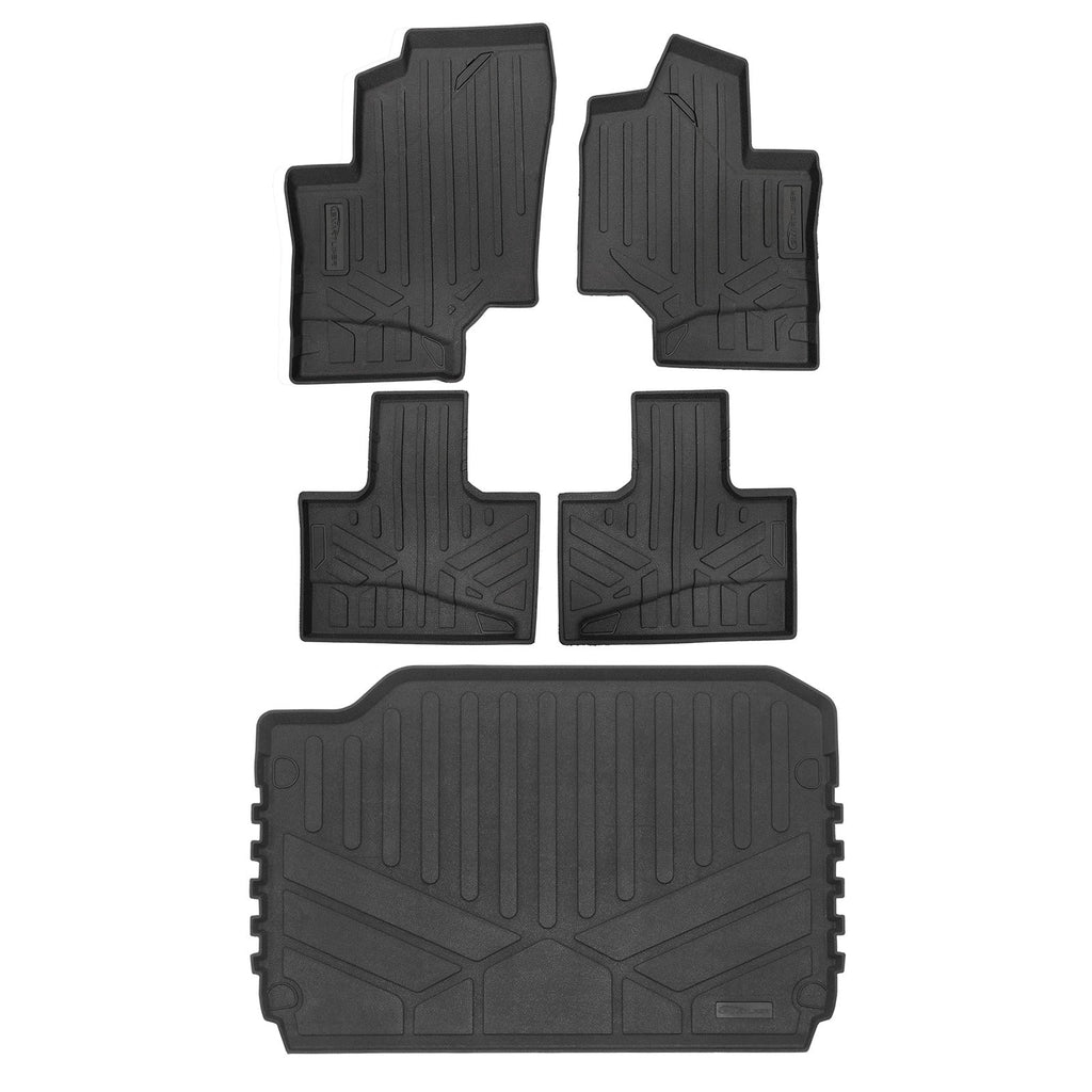 SMARTLINER Rugged Rubber Floor Liners For 2019-2026 Can-Am Commander (4 Seater)