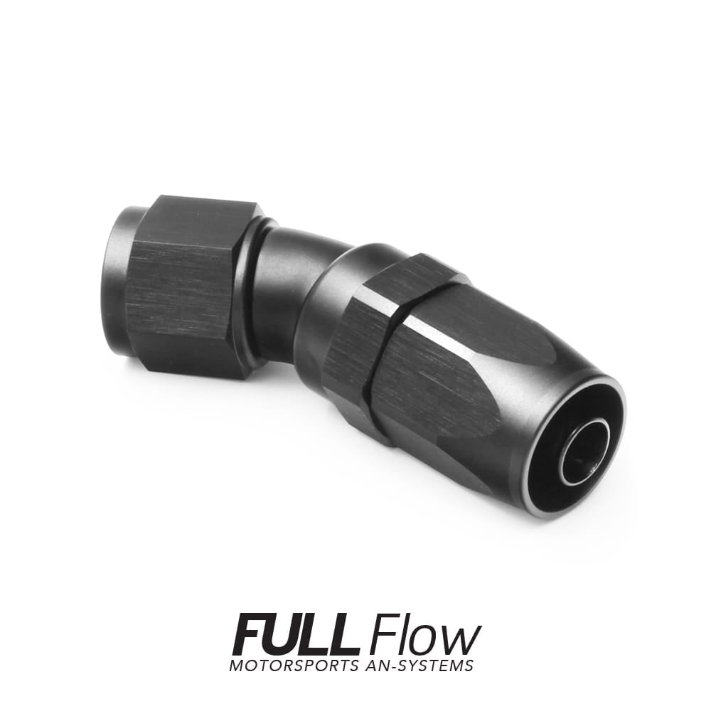 Nuke Performance Full Flow AN Hose End Fitting 30 Degree AN-12