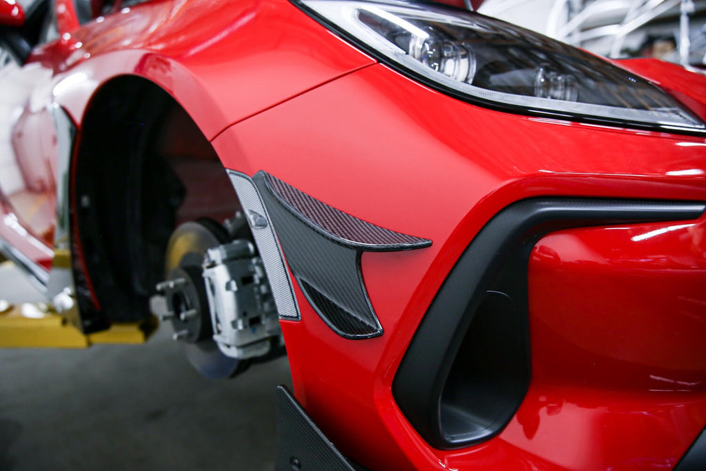 HKS TYPE-S Front Bumper Canards - 2022-2024 Subaru BRZ