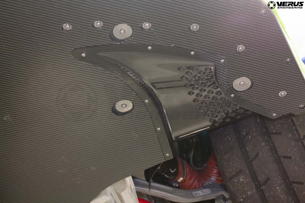 Verus Engineering High Downforce Front Splitter Kit - 2020+ Toyota Supra
