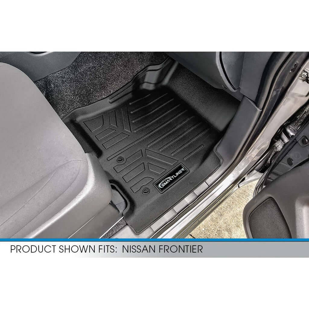 SMARTLINER Floor Liners for 2022-2026 Nissan Frontier Crew Cab