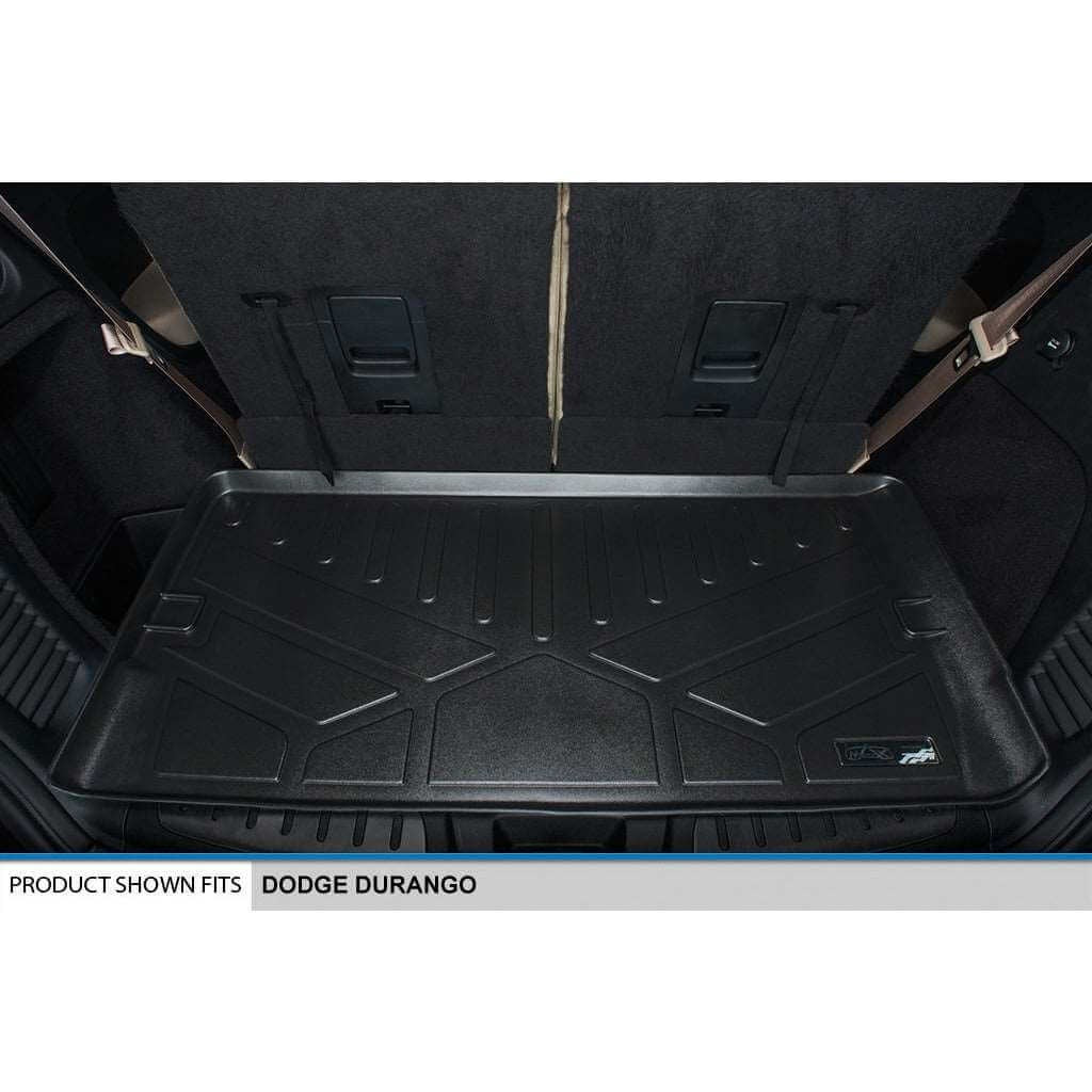 Smart TrimTM Floor Liners For 13-16 Durango with 1st Row Dual Floor Hooks & 2nd Row Bucket Seats