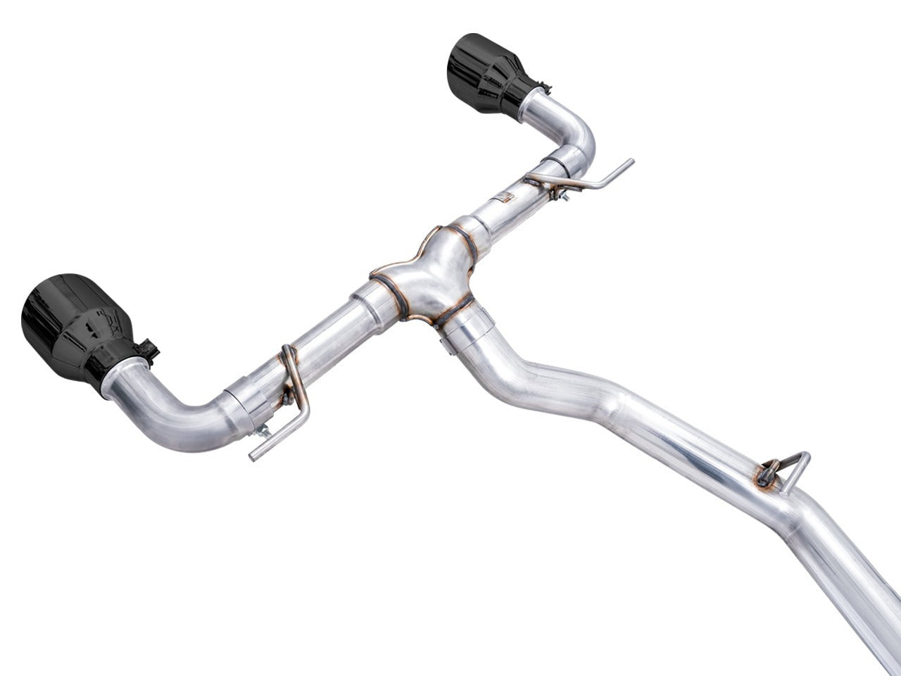 AWE Track Edition Exhaust (Diamond Black Tips) - 2013-2016 Scion FR-S / 2013-2024 Subaru BRZ / 2017-2020 Toyota 86 / 2022-2024 GR86