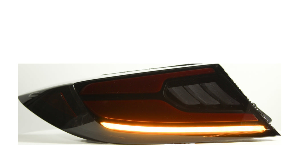 OLM Raiden LED Taillights (Smoke Lens/Red Bar) - 2022+ GR86 / BRZ
