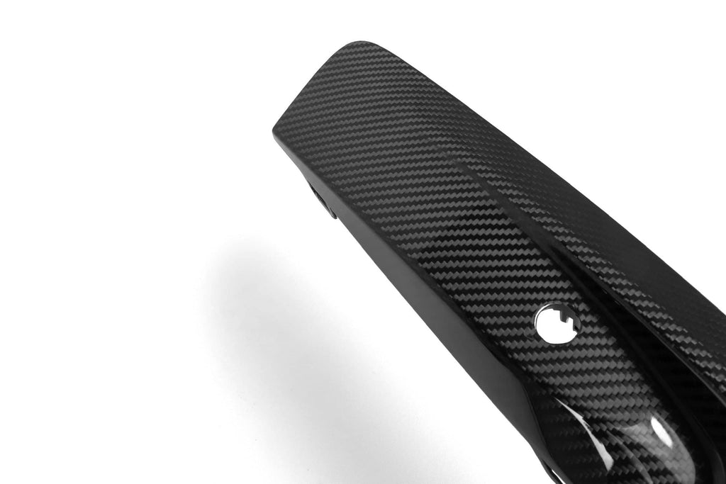 M8 F91 OEM Style Dry Carbon Fiber Front Bumper Trim