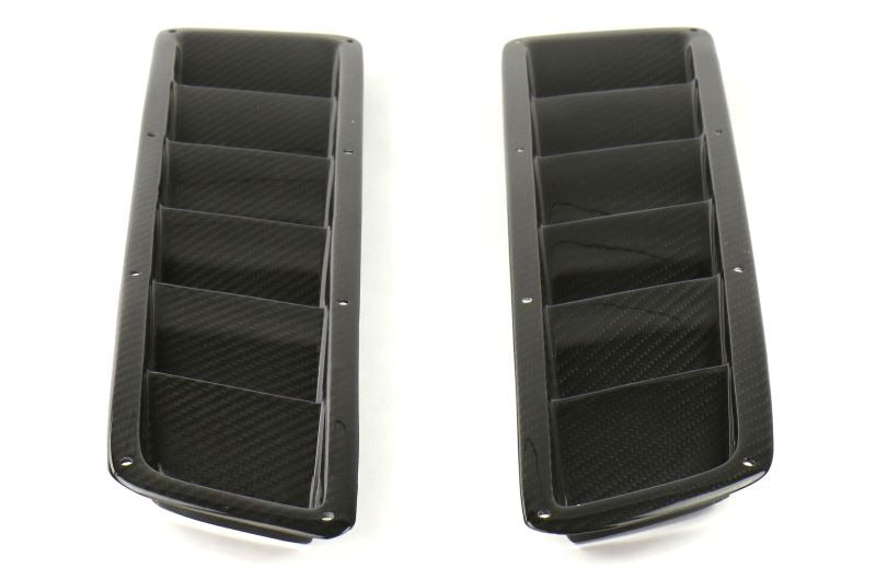 APR Performance Carbon Fiber Hood Vents Narrow - Universal