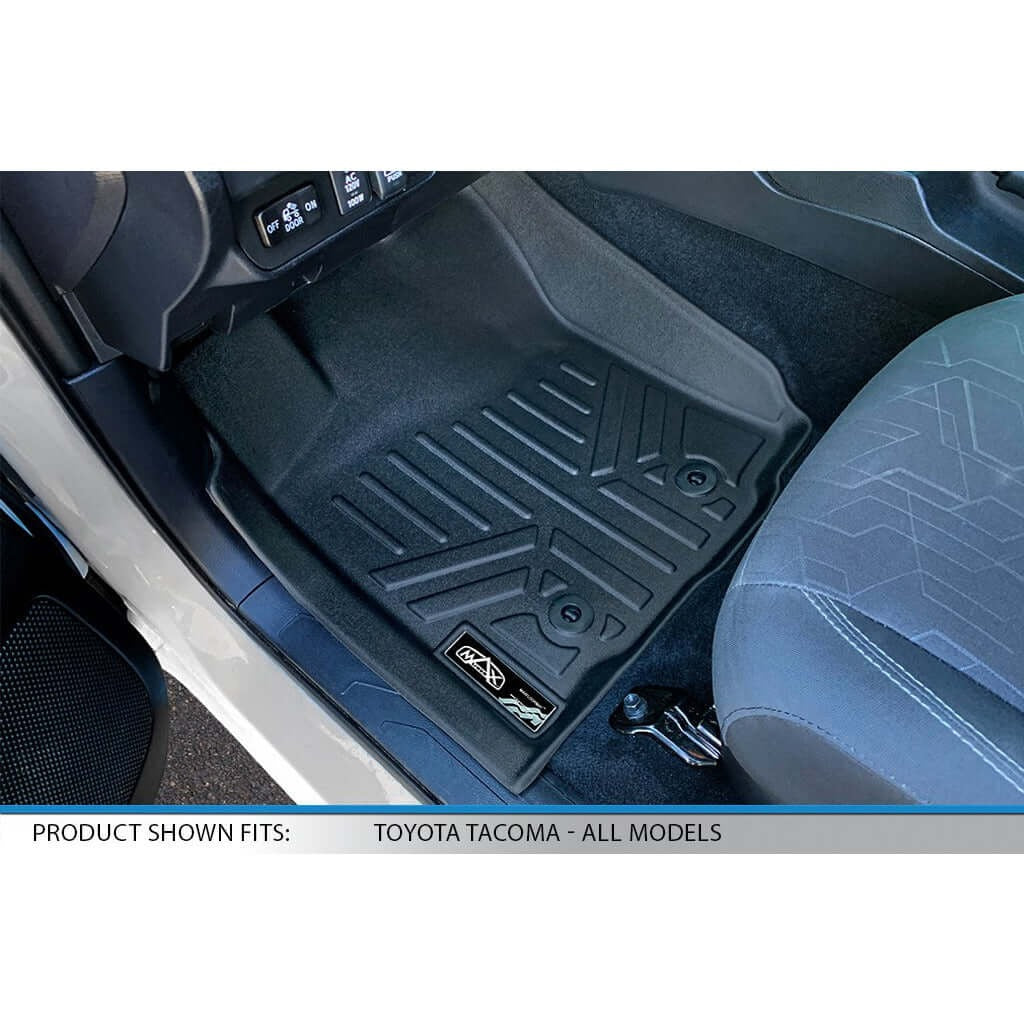 SmartCoverageTM Floor Liners For 2016-2017 Toyota Tacoma Double Cab