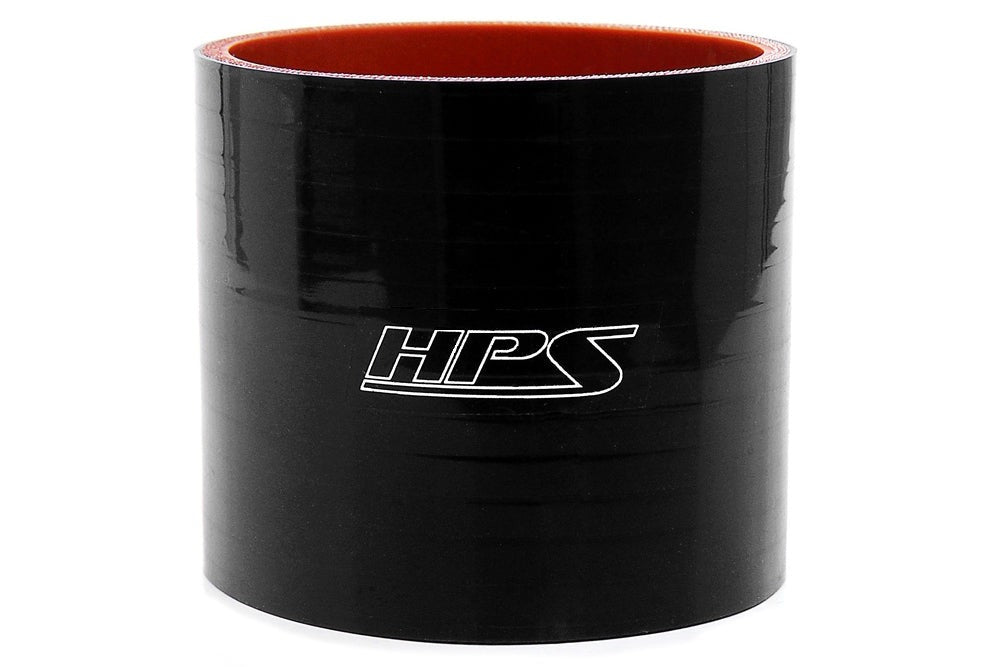 HPS 2-7/8" (73mm) Silicone Straight Coupler Hose, High Temperature 4-ply Reinforced