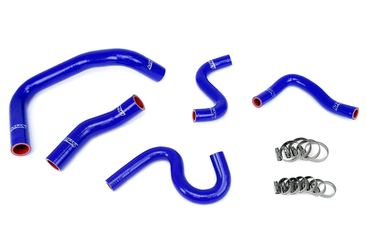 HPS Blue Reinforced Silicone Radiator + Heater Hose Kit Toyota 85-87 Corolla AE86 4A-GEU Left Hand Drive