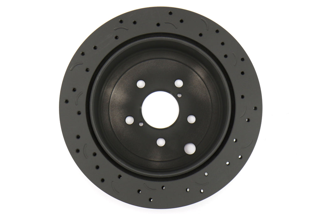 Hawk Talon Cross Drilled and Slotted Rear Rotor Pair - 2013-2016 Scion FR-S / 2013-2020 Subaru BRZ / 2017-2019 Toyota 86